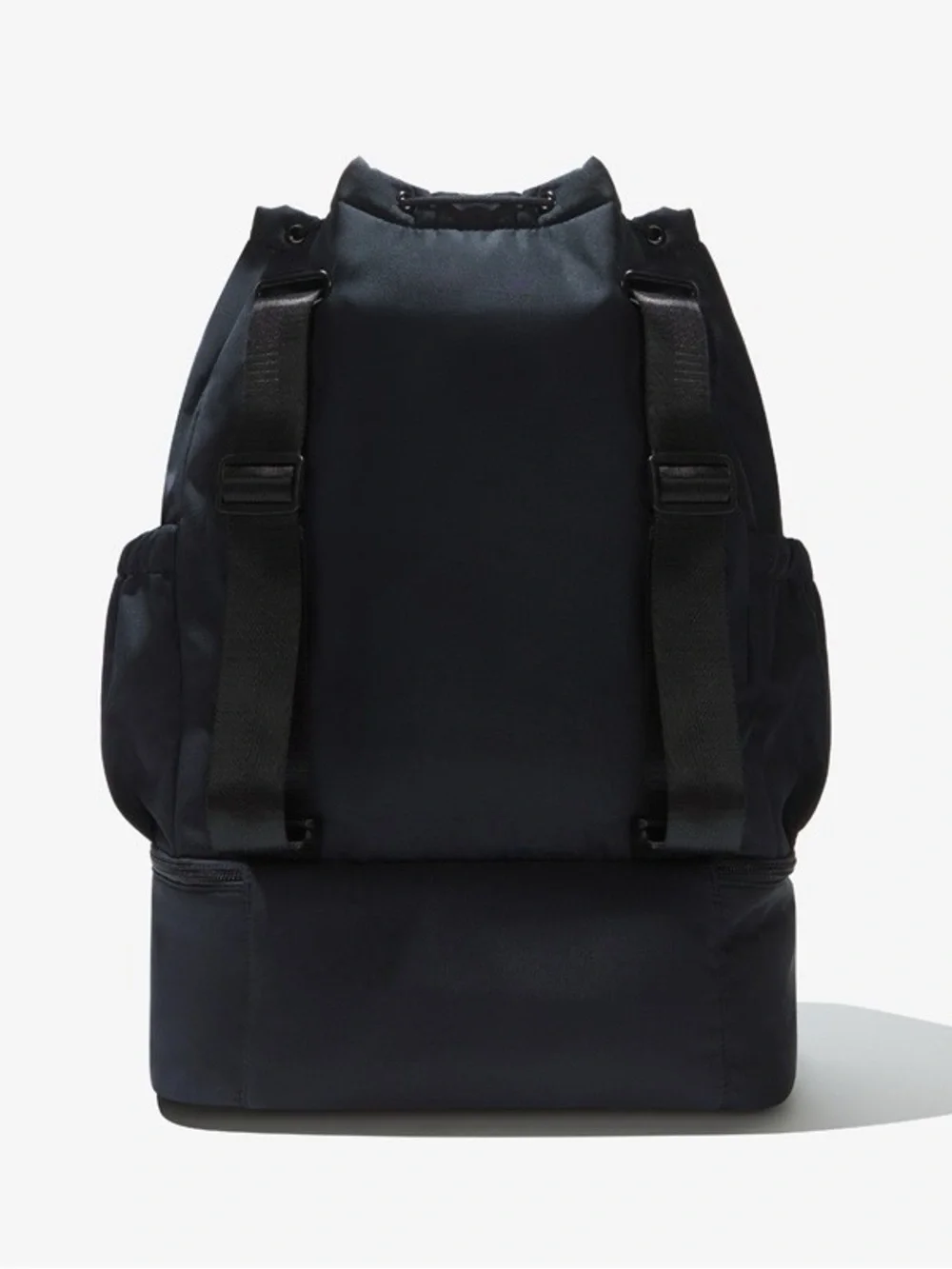 Beyond Yoga Black Drawstring Convertible Gym Backpack/Crossbody